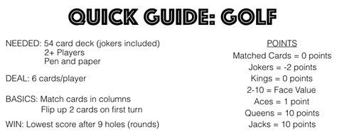 How To Play Golf — Gather Together Games.
